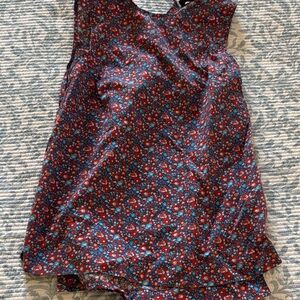 Liberty floral sleeveless top J crew